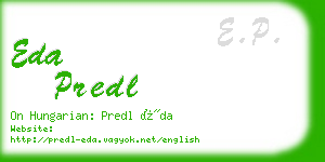 eda predl business card